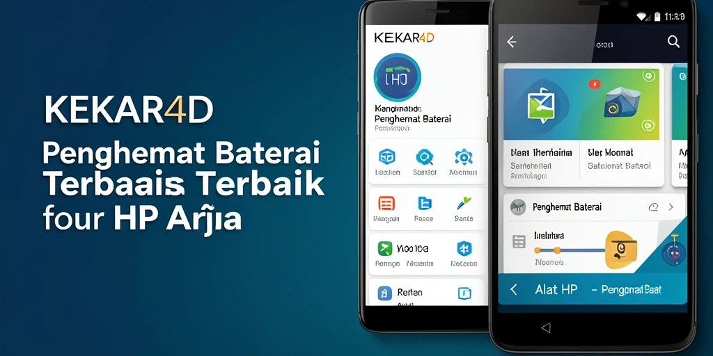 Antarmuka pengguna KEKAR4D yang menampilkan fungsi penghemat baterai.